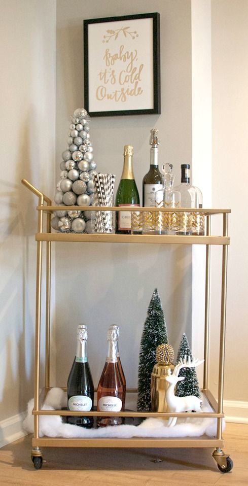 Style a Bar Cart