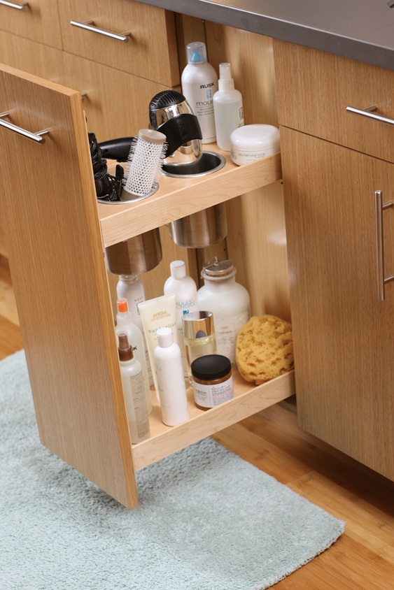 Vanity Grooming Rack. Tiered storage perfect for organizing bathroom items